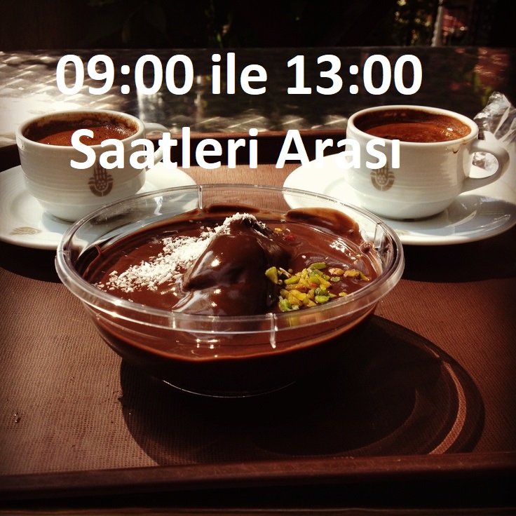 Tatlının Yanına Türk Kahvesi İKRAM